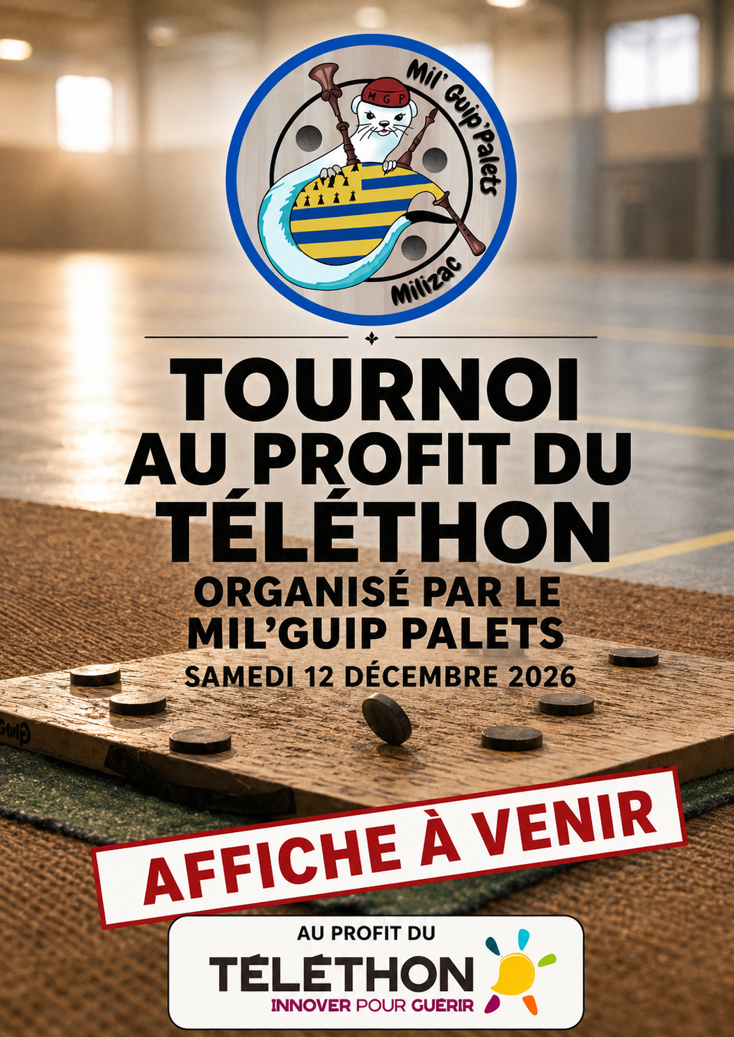 Affiche du tournoi Tournoi du TELETHON