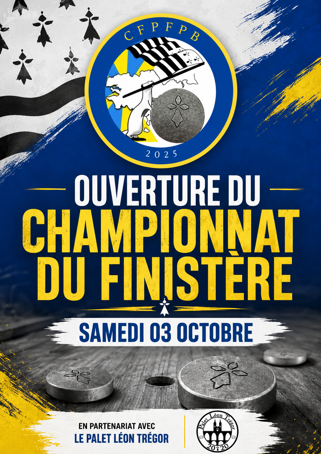 Affiche du tournoi Ouverture du championnat 2026:2027