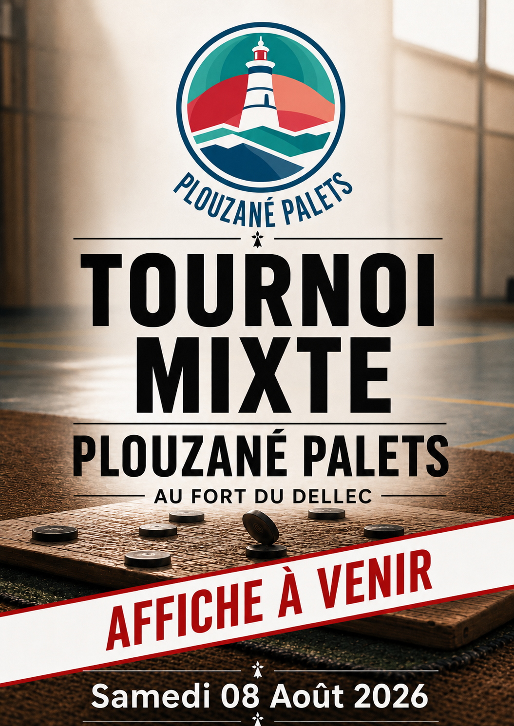 Affiche du tournoi Tournoi Mixte Plouzané Palets