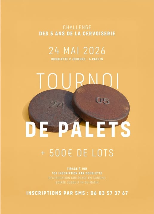 Affiche du tournoi TOURNOI LA CERVOISERIE - QUIMPER