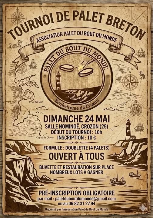 Affiche du tournoi Palet du Bout du Monde