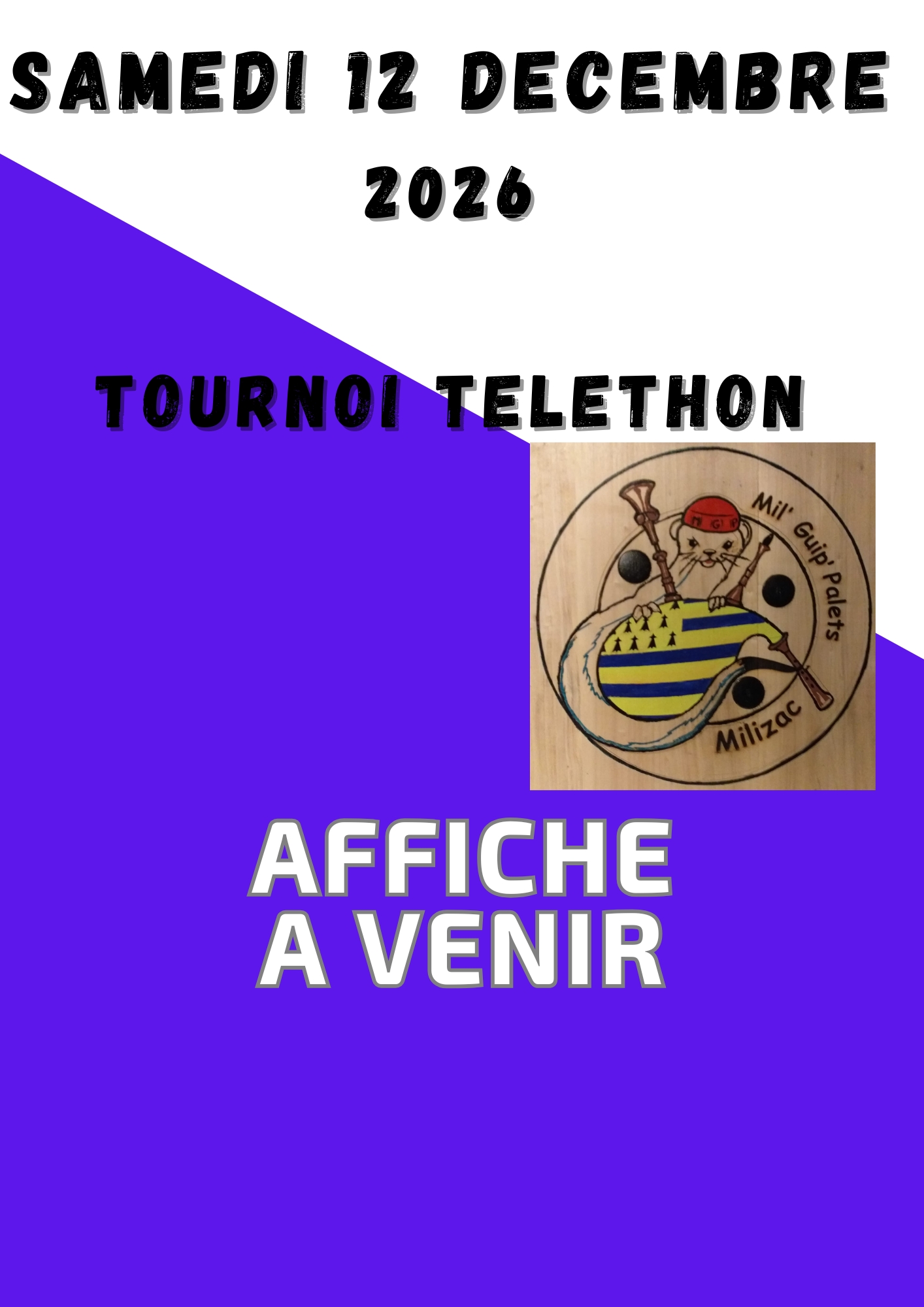 Affiche du tournoi Tournoi du TELETHON