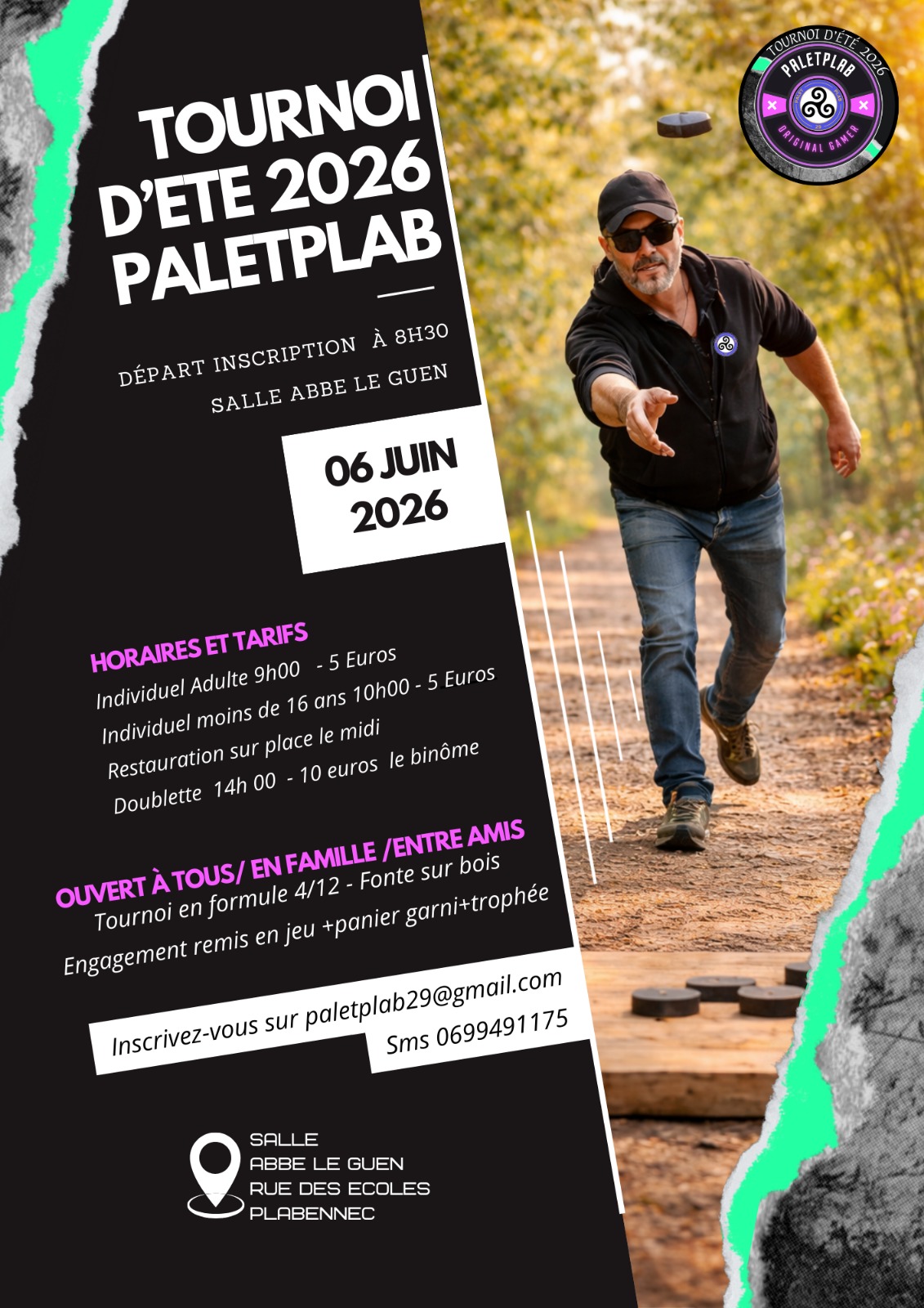 Affiche du tournoi Tournoi d'été du PALET PLAB