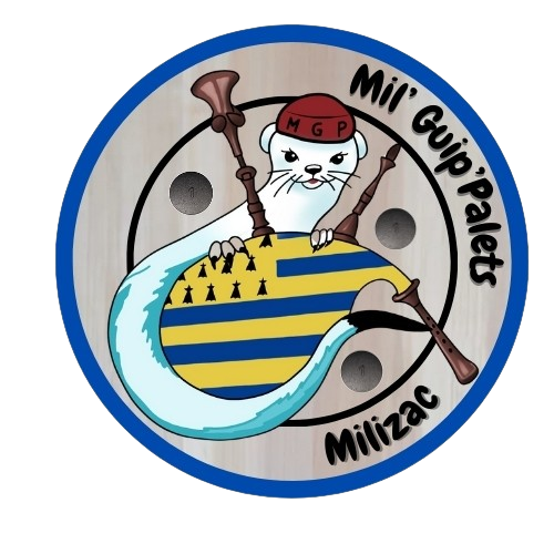 Logo du club Mil'Guip'Palets